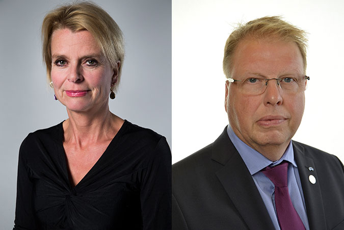 Två porträtt: Åsa Regner och Bengt Eliiasson